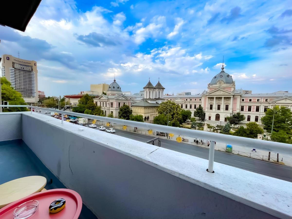 Km 0 And The Best View 2Bdr Apartment In บูคาเรสต์ ภายนอก รูปภาพ