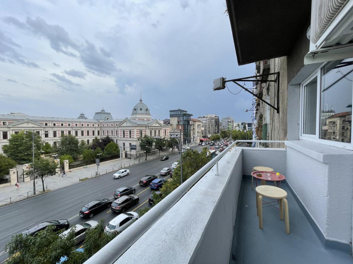 Km 0 And The Best View 2Bdr Apartment In บูคาเรสต์ ภายนอก รูปภาพ